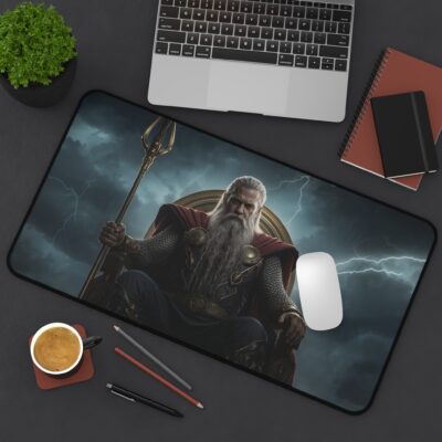 God of Asgard Desk Mat