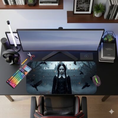 Dark Wednesday LED Mouse Pad XXL