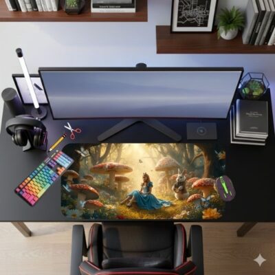 Wonderland Dreams LED Mouse Pad XXL