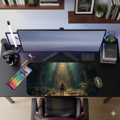 Tomb Raider Explorer LED Mouse Pad XXL