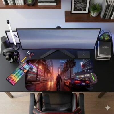 GTA Urban Vice LED Mouse Pad XXL