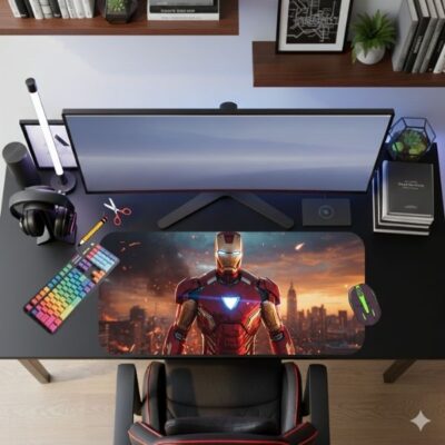 Iron-Man Legacy LED Mouse Pad XXL