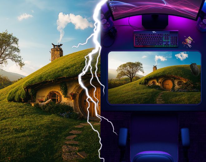 mouse pad xxl glowpad