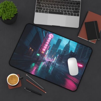 Cyber City Night Desk Mat XXL